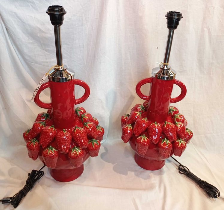 Candeeiros Mesa Morangos