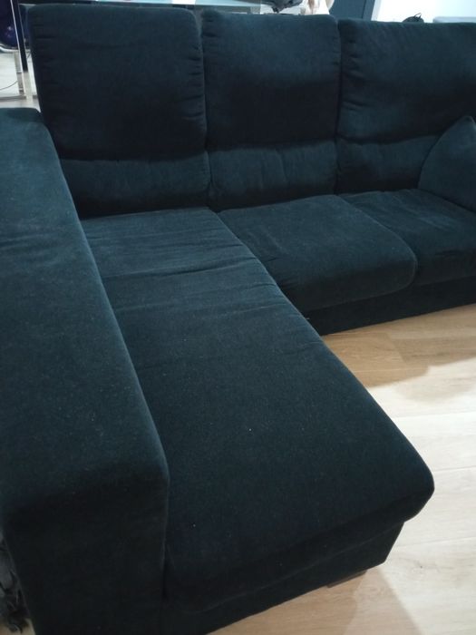 Sofá com chaise longue