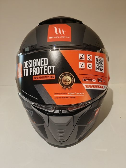 Capacete MT Thunder 4 Gama alta mota scooter novo