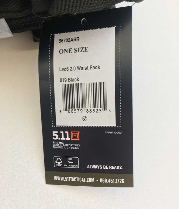 Тактична сумка поясна 5.11 Tactical LVC6 2.0. Оригінал. З США. Нова