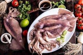 Кальмар рожевий, с/м, Vip якість 1кг.