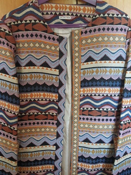 Blazer with original pattern