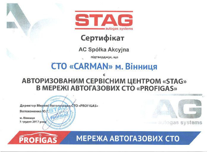 Встановлення, ремонт, сертифікація ГБО, LPI. ГАЗ на авто. CTO PROFIGAS