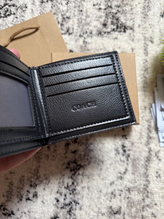 ПОДАРУНОК‼️ Гаманець чоловічий Coach, кошелек coach, портмоне коач