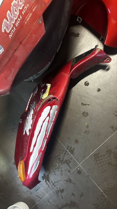 Carnagens gilera typhoon e banco