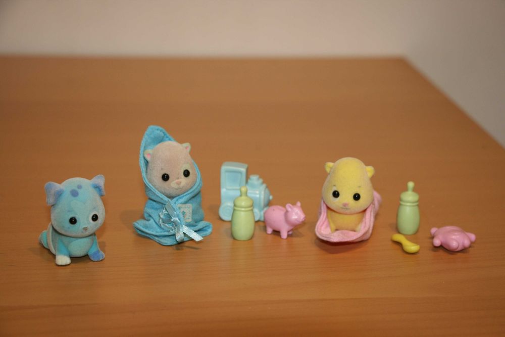 Conjunto 3 ZhuZhu Pets Babies