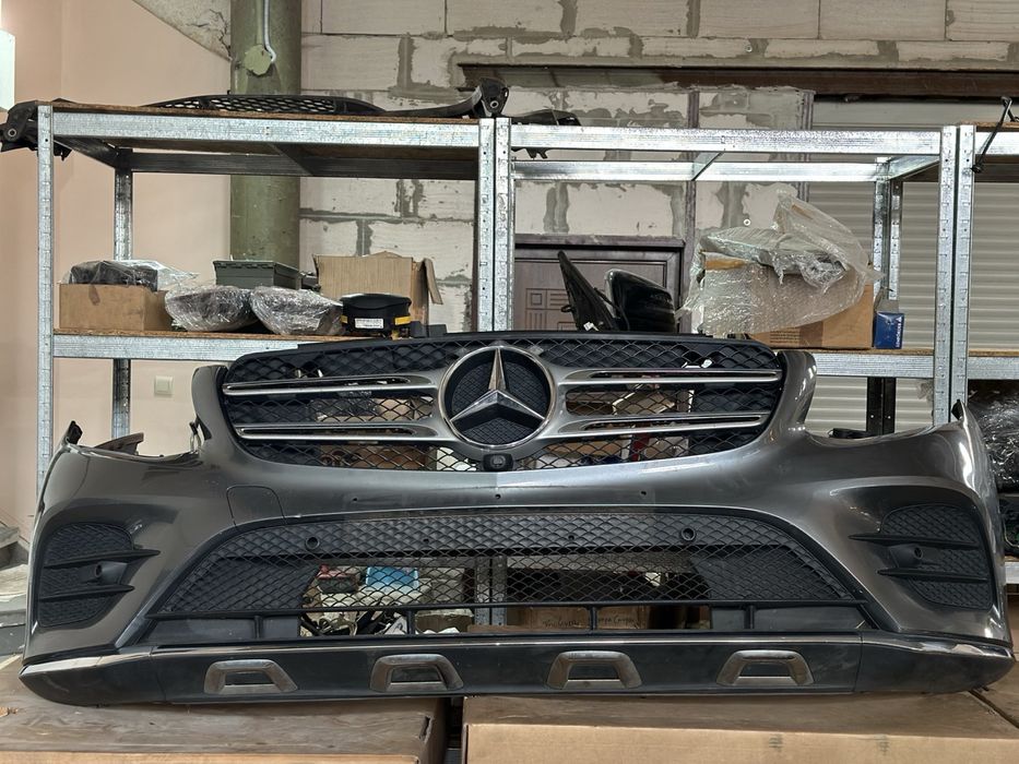 Бампер капот Мерседес GLC 253 AMG Classic