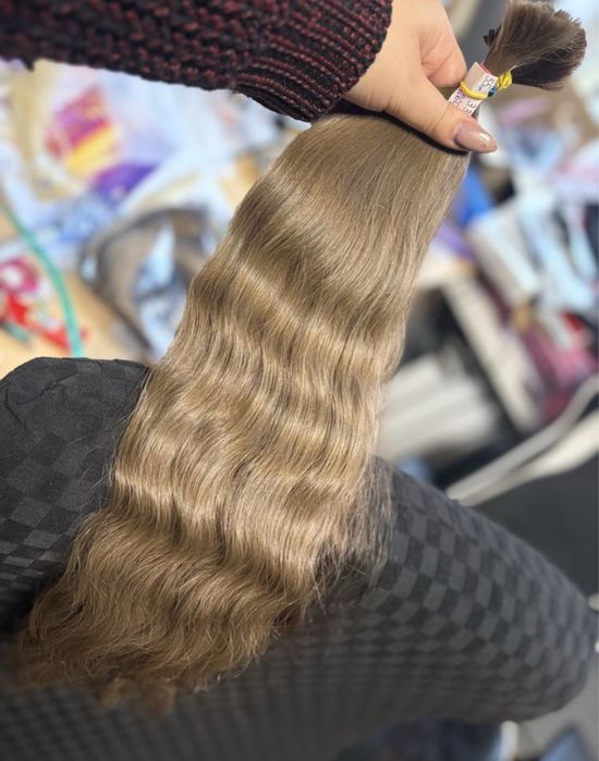 Волосы натуральные разные для наращивания, волосся