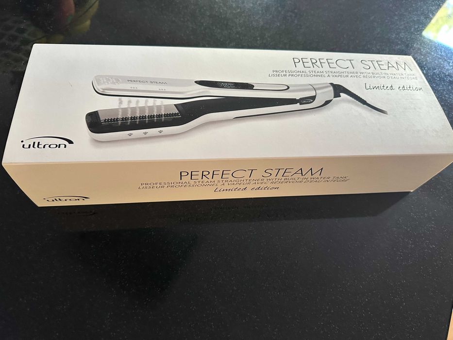 Prancha de Cabelo a Vapor – Perfect Steam (como nova)