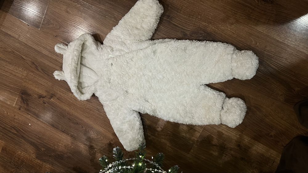 Неймовірно затишний ,теплий комбінезон з черевичками