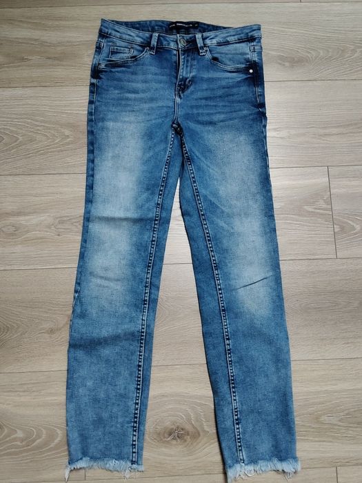 Jeansy Sinsay r.34 prosta nogawka
