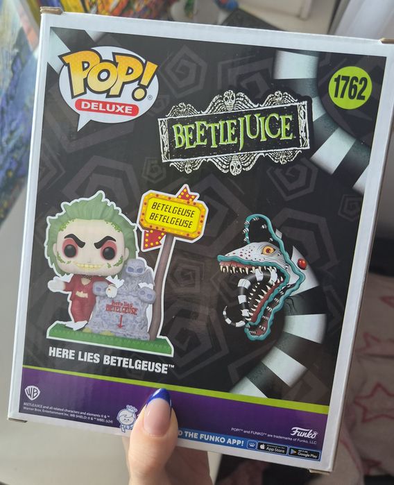 Колекційна фігурка Funko Pop Beetlejuice  "Here lies Beetlejuice".
