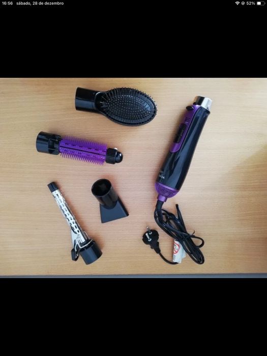 Conjunto de 4 acessórios para moldar o cabelo