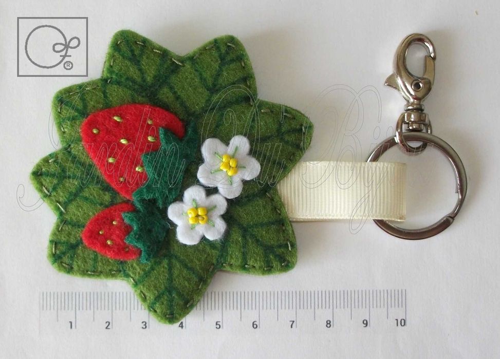 Porta-Chaves Morangos