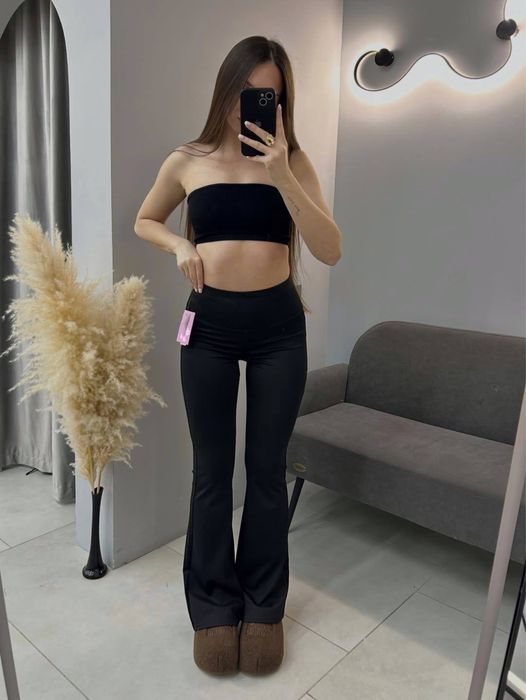 Брюки лосины лосины колеш  брюки клеш