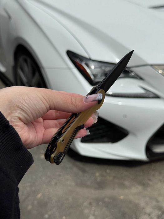 Складний ніж Civivi Elementum Flipper Ultem Handle Black Stonewash