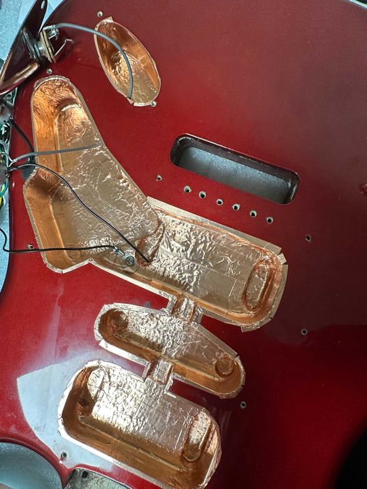 Guitarra Fender Squier com upgrade