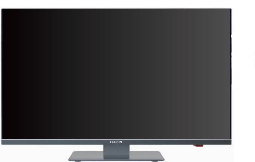 TV Falcon 27'' telewizor turystyczny WebOS Hub, 12 V/24 V DVD Wi-Fi BT