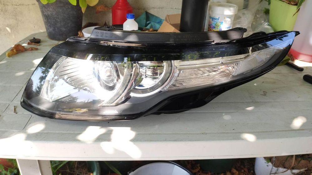 farol esquerdo Xenon range Rover Evoque completo