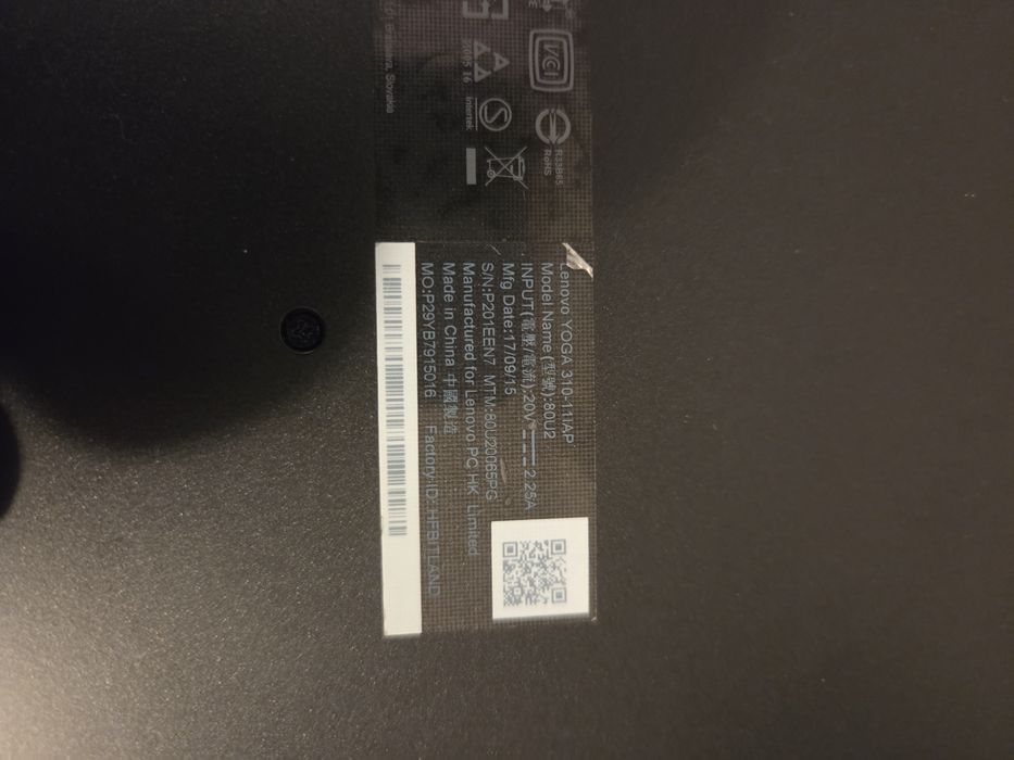 Portatil  Lenovo 310-11IAP