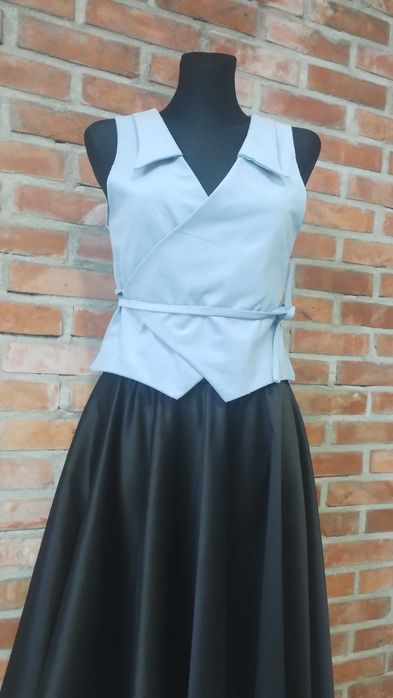 Sztruksowa kamizelka S, M Vintage style, Retro