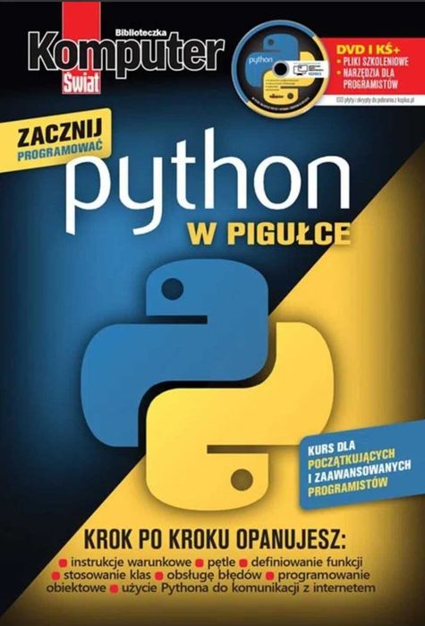 PYTHON w pigułce z płytą dvd, Komputer Świat