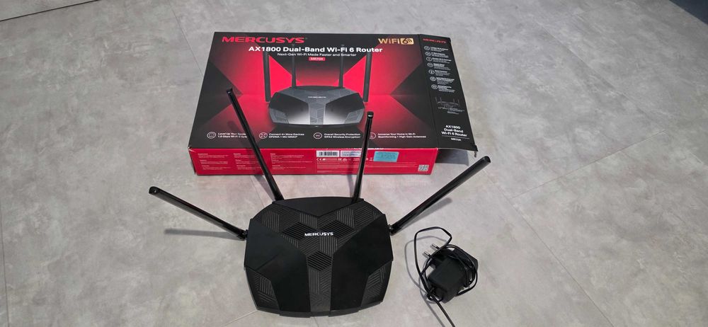 Router MERCUSYS AX1800 Dual-Band Wi-Fi 6 5GHz
