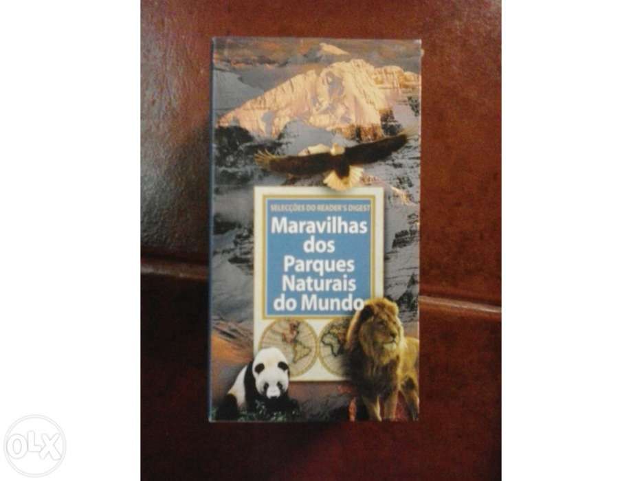 Colecções antigas de cassetes de vídeo VHS