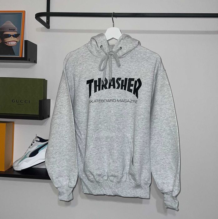 Худі THRASHER (сірого кольору)