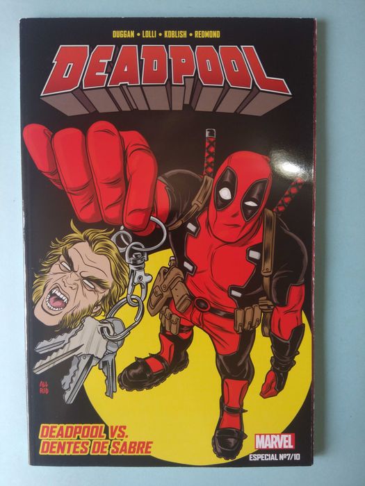 MARVEL ESPECIAL Nº 1 a 7 - Ed. Goody - Deadpool, Thor, Campeões etc