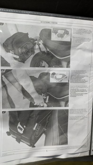 Moto, acessórios Sacos, Malas laterais