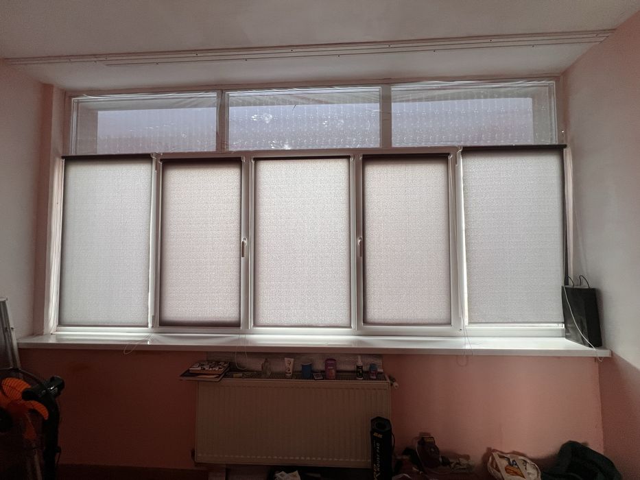 Ролети рулонні тканинні темно-сірі