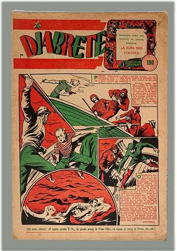DIABRETE Ano IV nº190.  19 Agosto 1944. Em muito bom estado geral.