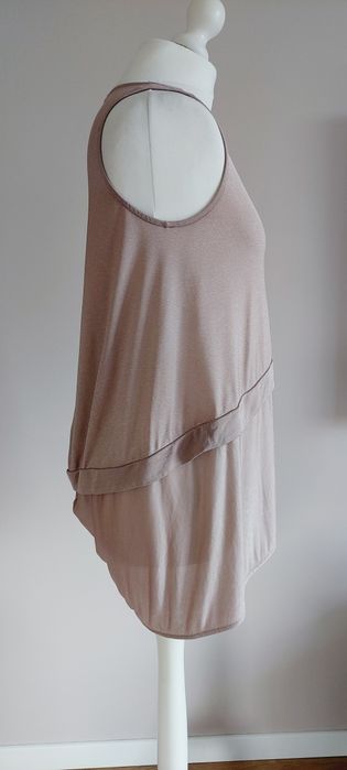 COS r.XS liliowa / brudnoróżowa bluzka / tunika