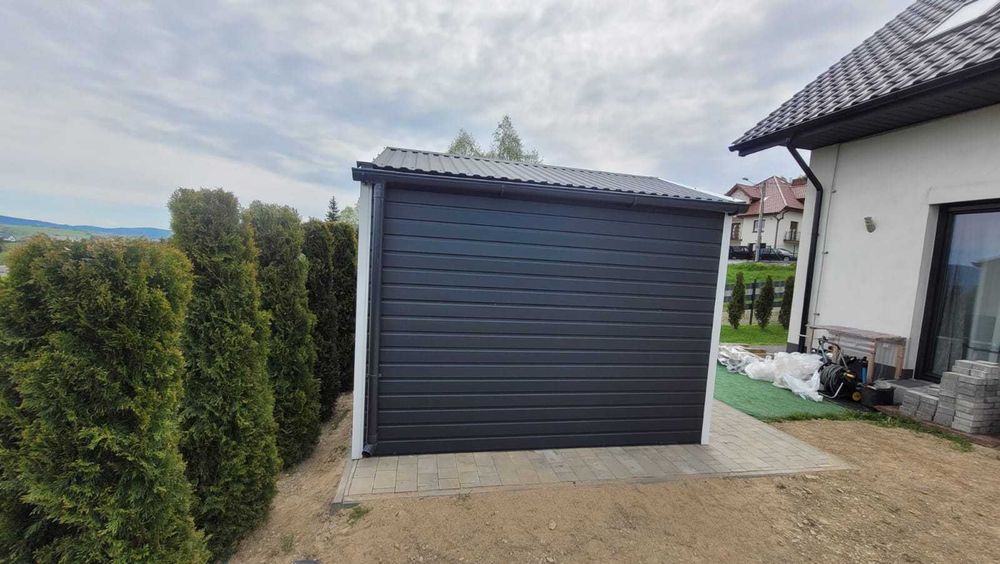 Skandynawski domek ogrodowy