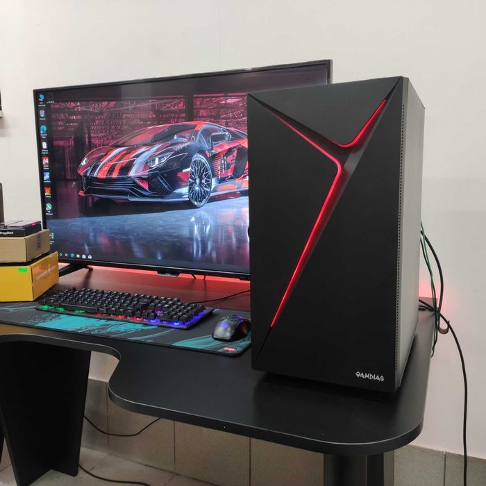 Новый Игровой Компютер Intel Core i7, RX 470 4GB, 16GB DDR3, SSD 480GB