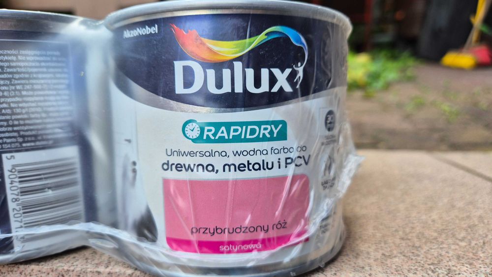 Farba Dulux Satynowa przybrudzony róż  - 8 puszek
