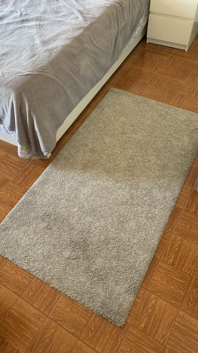Tapete quarto cinzento ikea stoense 80x150cm como novo