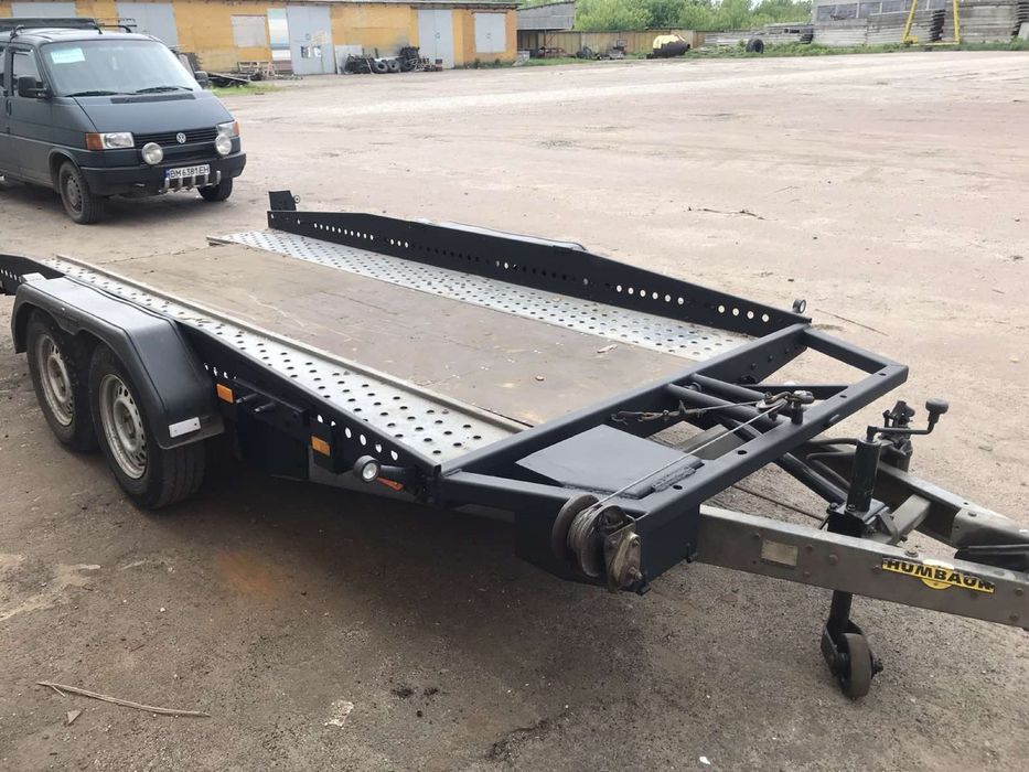 Лавета,лафет,прицеп для перевозки автомобіля HUMBAUR,автовоз
