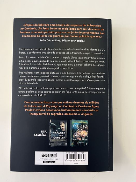 Livro “Um fogo lento”