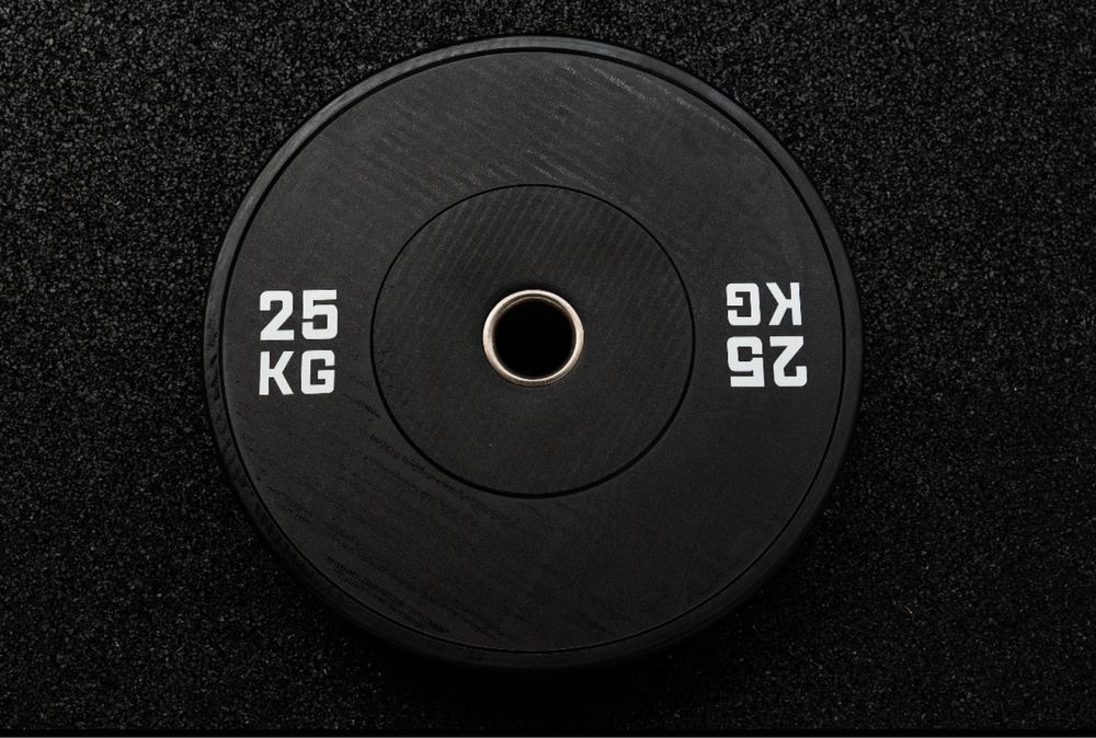 Discos olimpicos pretos 5kg 10kg 15kg 20kg 25kg