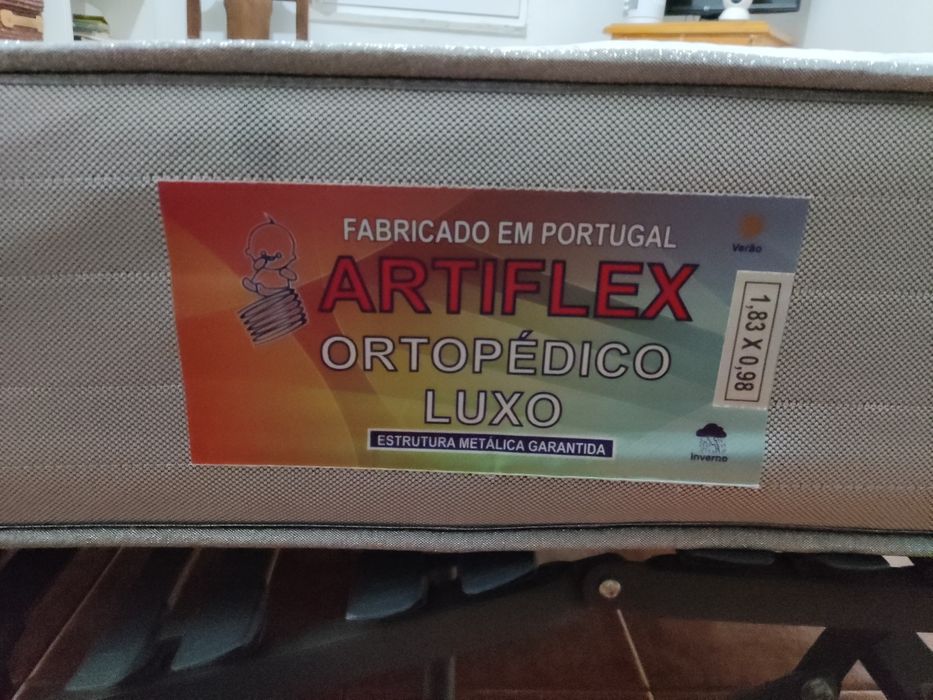 Colchão Ortopedico de Luxo - Artiflex 1,83x0,98