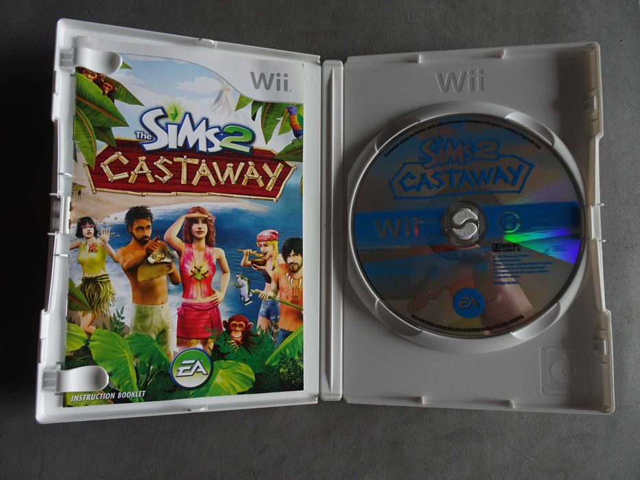 Jogo WII - SIMS 2 Castaway