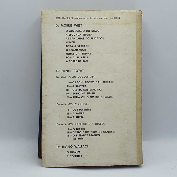 Livro - Morris West - Toda A Verdade - Ref.PART3