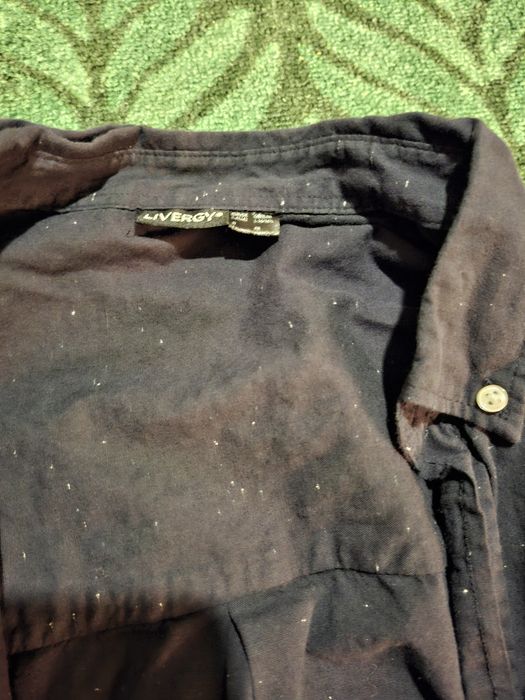 Koszula męska L bawełna