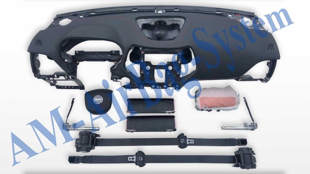 Jeep Grand Cherokee KL Deska Rozdzielcza Poduszki Pasy AirBag Konsola Kokpit Pulpit Regeneracja Naprawa