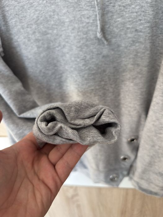 Bluza Michael Kors L hoodie oversize luźna szara