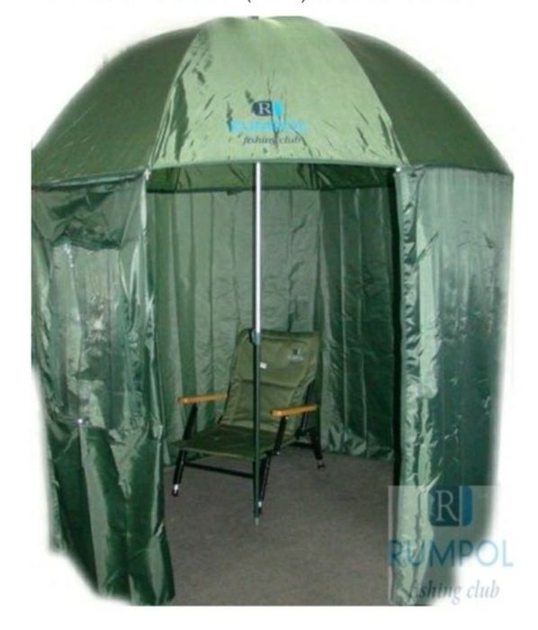 Парасоль намет рибальский RUMPOL Umbrella With Tent 2.3 м