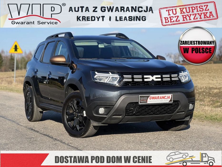 Dacia Duster EXTREME 1.3 ful opcja / PISEMNA GWARANCJA w cenie / Transport / KREDYT