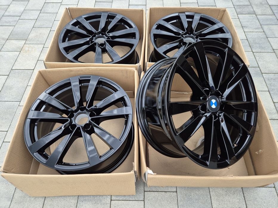 Felgi 19" 5x112 Mercedes OEM BMW Audi VW Skoda Cupra Mini Nowe Czarne | #A223C